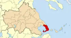 Location of South Pelion