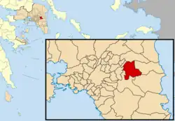 Location of Pallini
