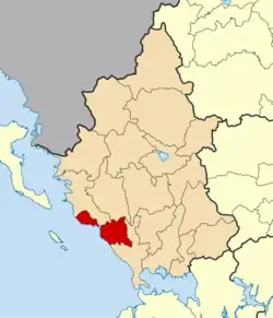Location of Parga