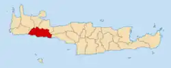 Location of Sfakia