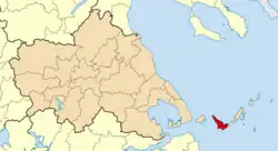 Location of Skopelos