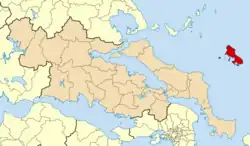Location of Skyros