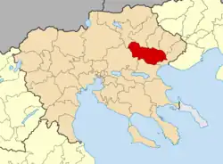 Location of Visaltia