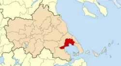 Location of Volos
