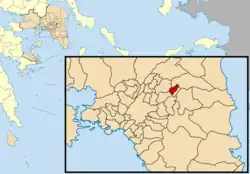 Location of Vrilissia