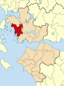 Location of Xiromero