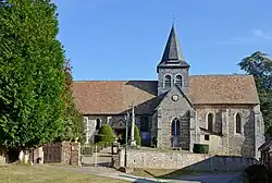 The church in Saint-Denis-le-Ferment