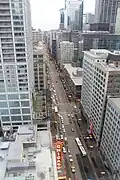 State Street, as viewed from Wit Roof Bar in 2012
