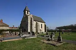 The church in Chauffour-lès-Étréchy