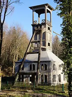 The headframe in 2013