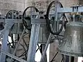 Bells inside the tower