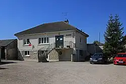 The town hall in Mespuits
