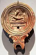 Image 11Roman oil lamp portraying intercourse