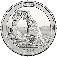 Arches National Park quarter