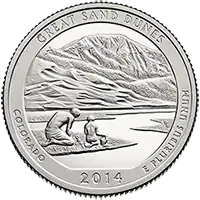 Great Sand Dunes National Park and Preserve quarter