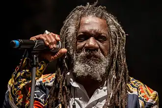 McAnuff on stage in Rudolstadt, Germany, July 2014