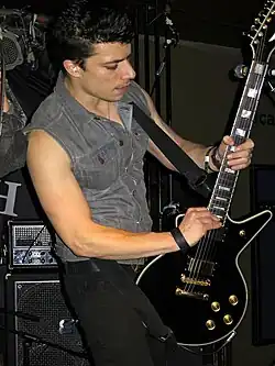 Ben Christo performing with Night By Night in 2014