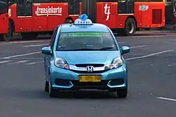 Honda Mobilio (DD4/5), old Blue Bird livery
