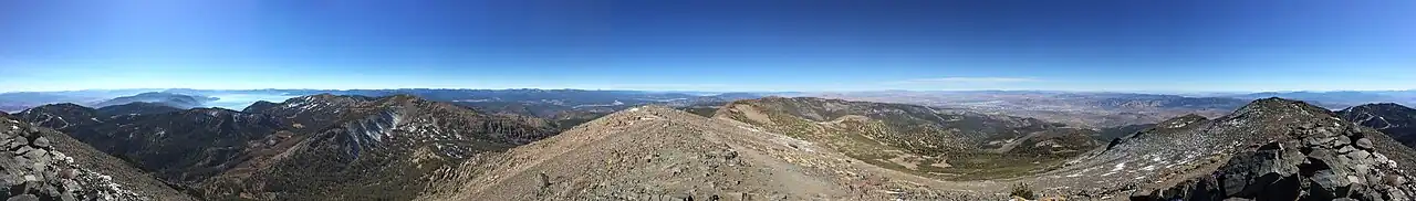 View from Mount Rose