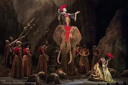Scene from The Phantom of the Opera