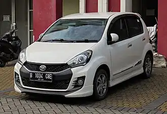 2015–2018 Daihatsu Sirion 1.3 Sport (facelift) in Indonesia