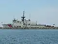 Coast Guard Cutter Escanaba (WMEC-907) docked in Milwaukee Harbor in 2018