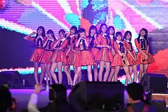 TPE48 (Then: AKB48 Team TP) performed at the Cool Japan Fest 2018 on December 8, 2018.