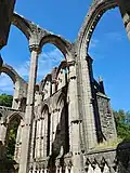 Ruins of the Arches at Fountains Abbey