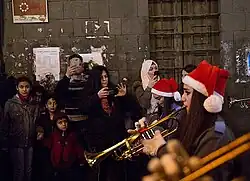 Christmas Carnival in Damascus, Syria