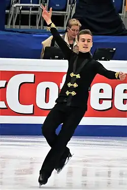 Matteo Rizzo at the 2018 European Championships