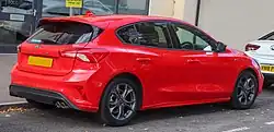 2018 Ford Focus ST-Line (UK)