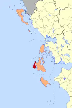 Location of Lixouri