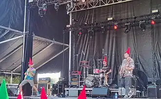 Gnome performing in 2023