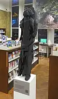 Lion-man by Daan Paans. Department Reizen (Travel), Library Neude Utrecht, 2023.