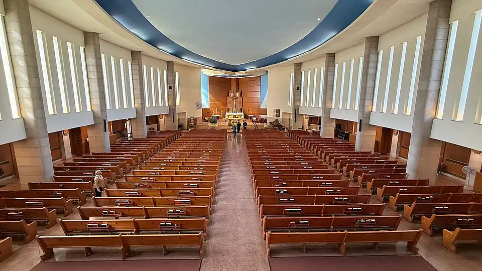 Sanctuary viewed from choir loft