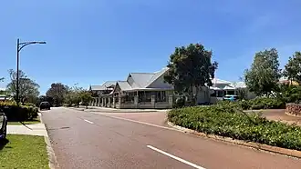 Northeast of suburb, near monuments to Noalimba