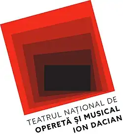 Logo of the National Theatre "Ion Dacian"