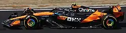 Lando Norris driving the McLaren MCL39 (2025)