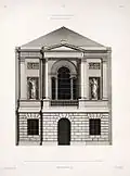 20 St. James's Square, London, rear facade