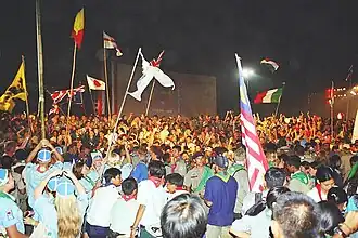 Image 12Closing ceremony of the 20th World Scout Jamboree, held in Thailand in 2002/2003 (from Jamboree)