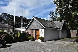 The town hall in Sainte-Hélène-Bondeville