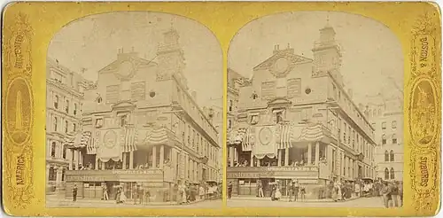 Eastern elevation, 19th century