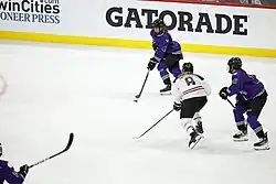 Snodgrass playing in an Ottawa Charge game against Minnsota, March 5, 2024
