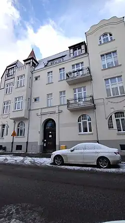 Renovated facade