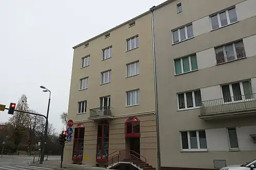 View from Markwarta street