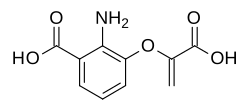 2D representation of the chemical structure of Q27121523.