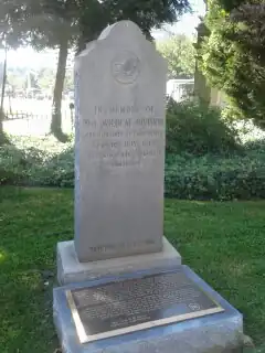 30th Division World War I Monument located just outside Springwood Cemetery, Greenville, SC