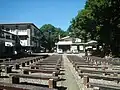 Outside of the shrine