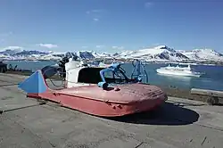 Remains of Tupolev A-3 Aerosledge