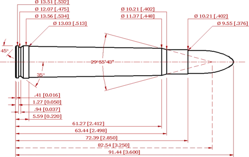 .375 H&H Magnum Schematic